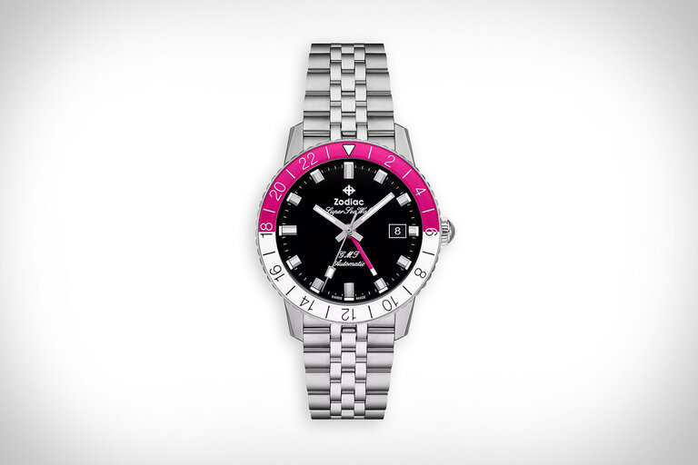 Zodiac Super Sea Wolf GMT Watch