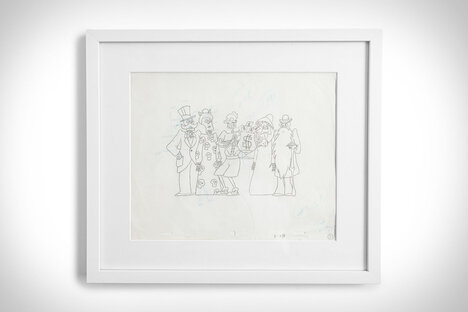 Beetlejuice Group of Ghouls Original Production Art Beetlejuice Group of Ghouls Original Production Art