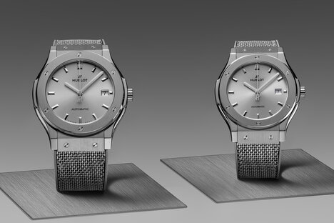 Hublot Classic Fusion Essential Grey Watch Hublot Classic Fusion Essential Grey Watch