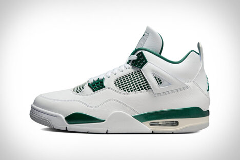 Nike Air Jordan 4 Retro Oxidized Green Sneakers