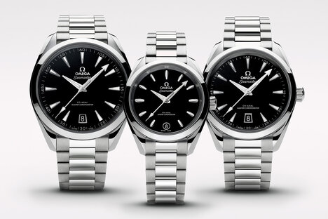 Omega Seamaster Aqua Terra Black Dial Watch Omega Seamaster Aqua Terra Black Dial Watch