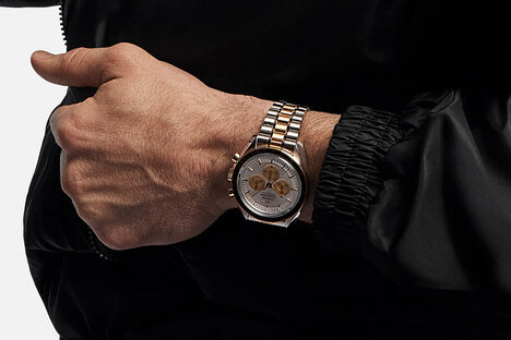 Omega Speedmaster Moonwatch Bi-Color Watches Omega Speedmaster Moonwatch Bi-Color Watches