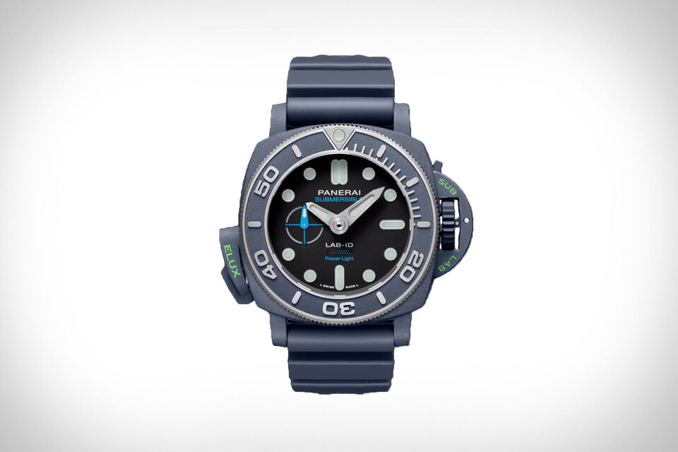 Panerai Submersible Elux LAB-ID Watch | Uncrate