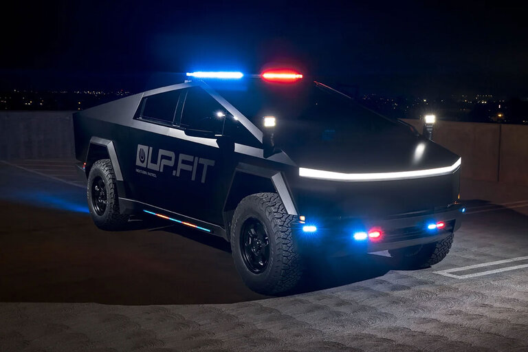 UP.FIT Tesla Cybertruck Next-Gen Patrol Vehicle