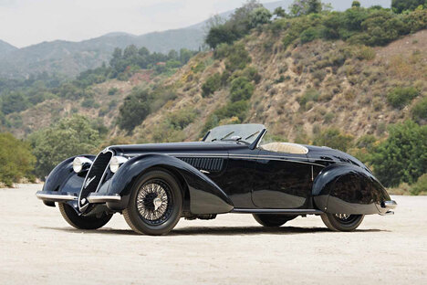 1938 Alfa Romeo 8C 2900B Lungo Spider