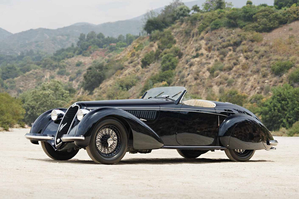 1938 アルファ ロメオ 8C 2900B ルンゴ スパイダー | Uncrate