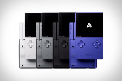 Console portable analogique en aluminium de poche