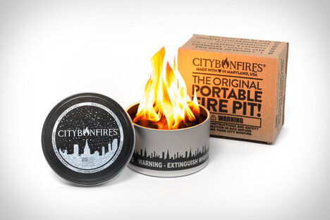City Bonfire Portable Fire Pit City Bonfire Portable Fire Pit