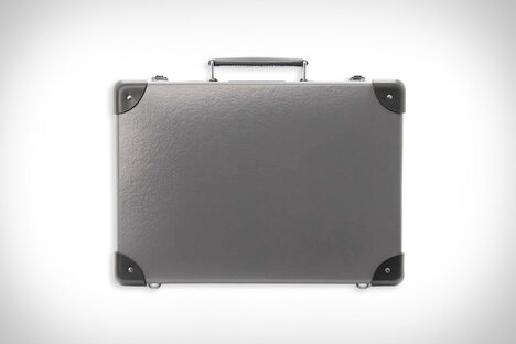 Globe-Trotter x 007 Graphite Grey Small Attaché