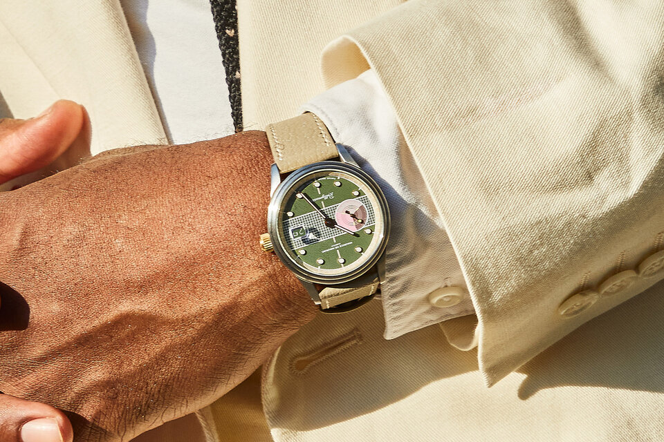 Nivada Grenchen Chronosport 38 Watch | Uncrate