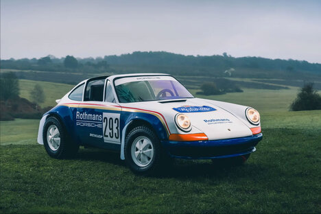 Voiture pour enfants Porsche 953 Dakar 1984