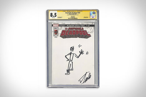 Stan Lee Autographed & Sketched Deadpool #287 Stan Lee Autographed & Sketched Deadpool #287
