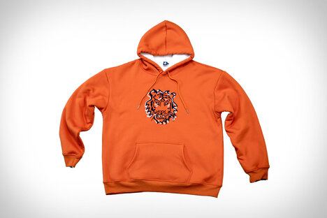 Sudadera con capucha Bigfoot Kick Squatchfuzz Tiger