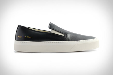 Common Projects Leather Slip On Sneakers Common Projects Leather Slip On Sneakers
