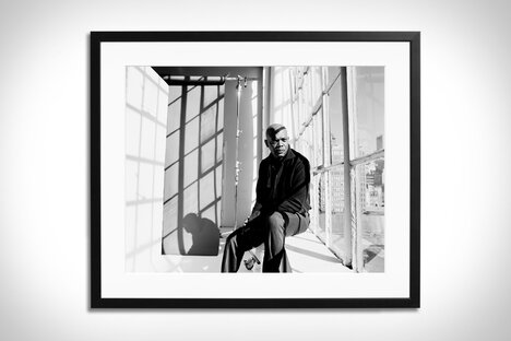 Impresión enmarcada de Samuel L. Jackson en Nueva York