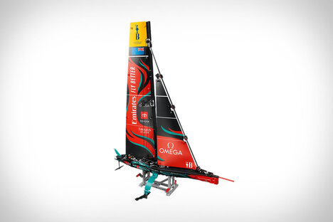 Le yacht AC75 LEGO Emirates Team Nouvelle-Zélande