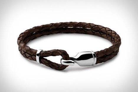 Miansai 纯银单条三色手链