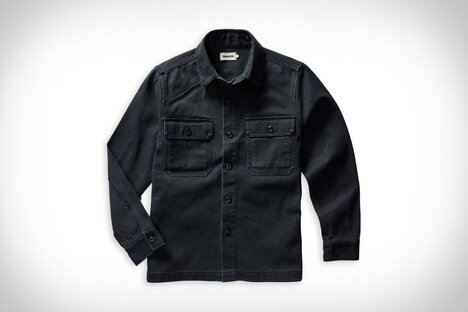 Taylor Stitch Chipped Canvas Shop Shirt