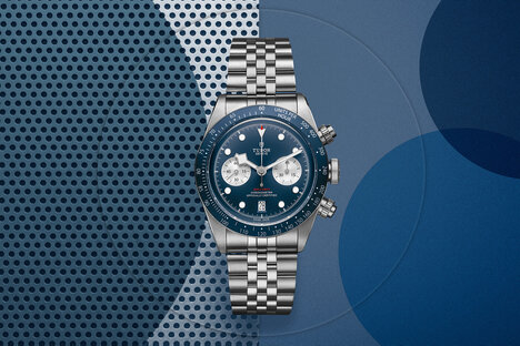 TUDOR Black Bay Chrono Blue Watch TUDOR Black Bay Chrono Blue Watch