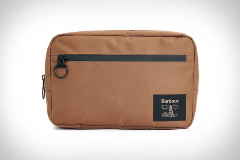 Barbour Field Canvas Washbag
