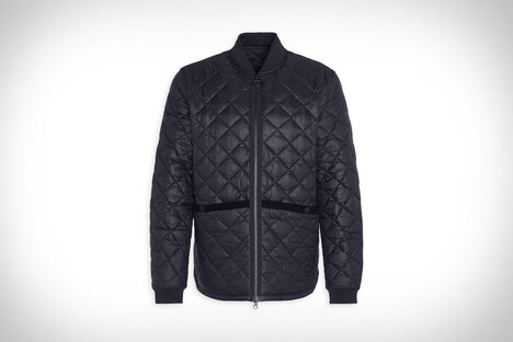 バブアー リエンジニアリング リデスデール キルティング ボンバー ジャケット