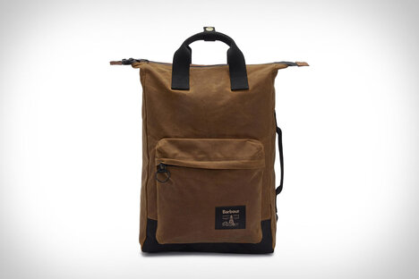 Barbour Field Waxed Backpack Barbour Field Waxed Backpack