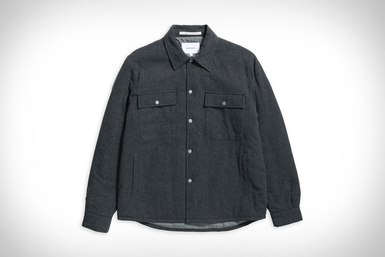 Norse Projects Hjalmer Insulated Wool Overshirt