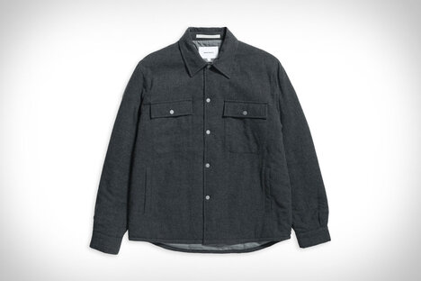 Norse Projects Hjalmer 断熱ウール オーバーシャツ