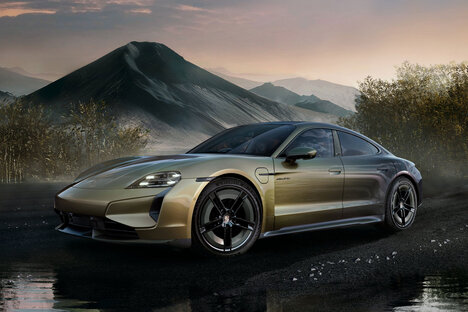 Porsche Sonderwunsch Taycan Turbo S Celestial Jade Porsche Sonderwunsch Taycan Turbo S Celestial Jade