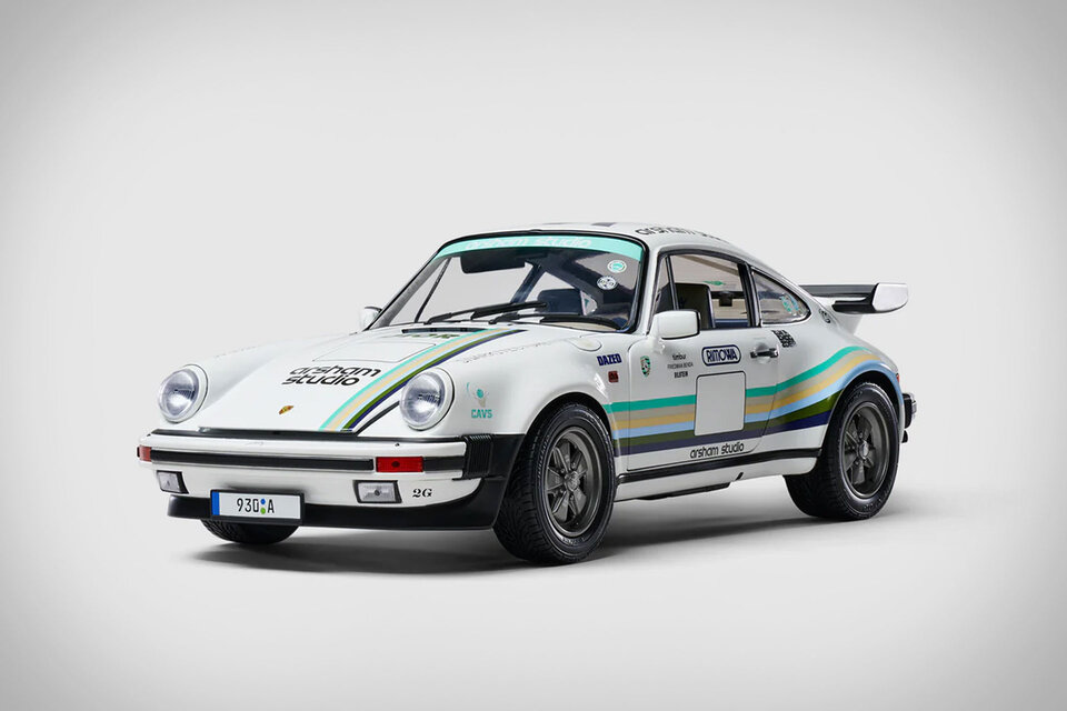 ミニチャンプス 1/12 ポルシェ 911 ターボ （1977） ホワイト