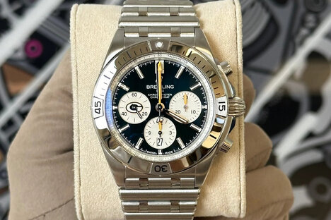 En subasta en bisel: Breitling Chronomat B01 Green Bay Packers Edition