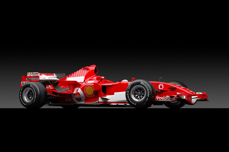 ミハエル・シューマッハの2006年フェラーリ248 F1レースカー | Uncrate