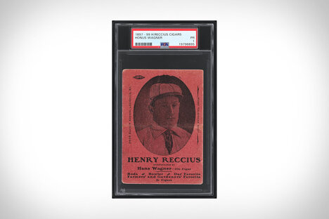 Honus Wagner Reccius Cigars Rookie Card Honus Wagner Reccius Cigars Rookie Card