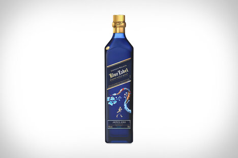 Johnnie Walker Jahr der Schlange Blue Label Scotch Whisky