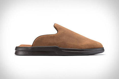 Lusso 黑巧克力 Pelli 拖鞋