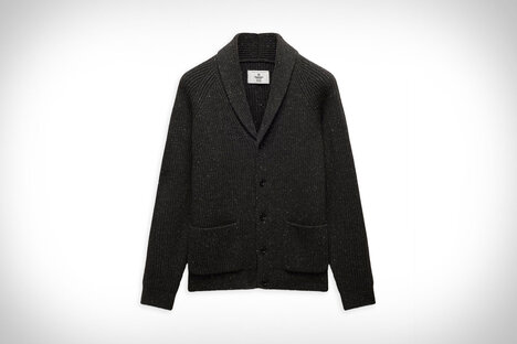 Reigning Champ Nep Merino Kenny Shawl Cardigan Reigning Champ Nep Merino Kenny Shawl Cardigan