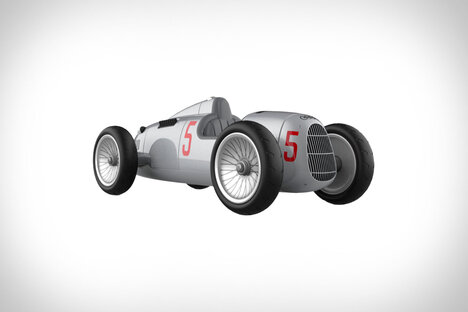 Coche de carreras de juguete clásico Audi