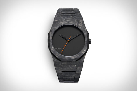 D1 Milano Carbon Automatic Watch D1 Milano Carbon Automatic Watch