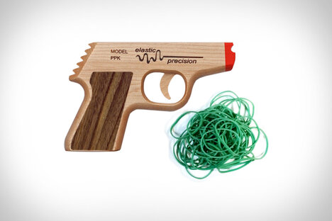PPK Rubber Band Gun Gift Set