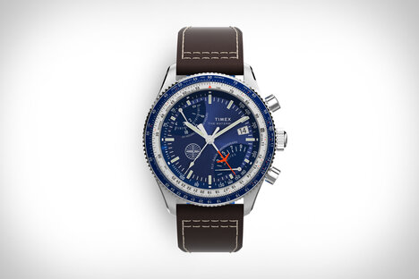 Reloj cronógrafo Timex x Pan Am Flyback