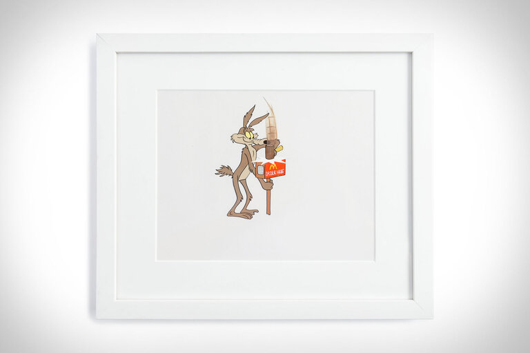 Wile E. Coyote Drive-Thru bom ingelijste print