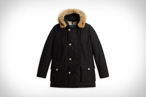 Woolrich Arctic Anorak with Detachable Fur Collar