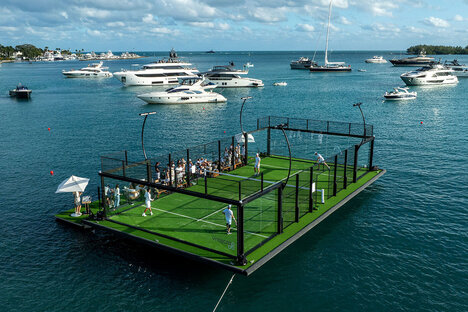 Floating Padel Court Floating Padel Court