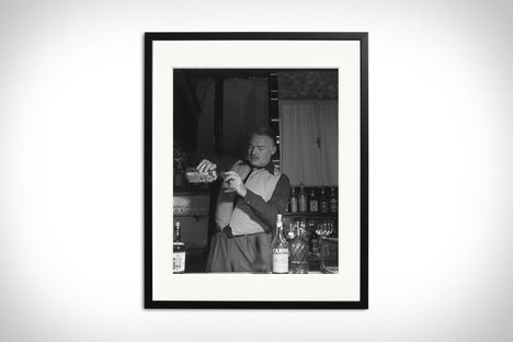 Hemingway Negroni Time Framed Print Hemingway Negroni Time Framed Print