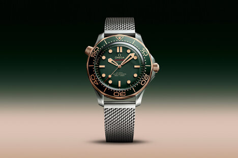 OMEGA Titanium & Bronze Gold Seamaster Diver 300M Watch OMEGA Titanium & Bronze Gold Seamaster Diver 300M Watch