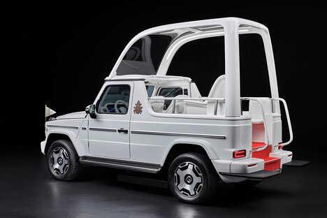 Mercedes-Benz Electric Popemobile Mercedes-Benz Electric Popemobile