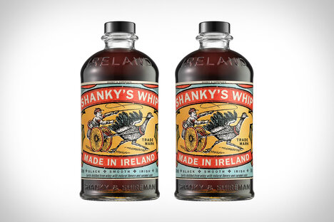 Shanky's Whip Black Irish Whiskey Liqueur Set