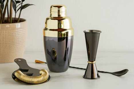 Ensemble de bar en acier inoxydable