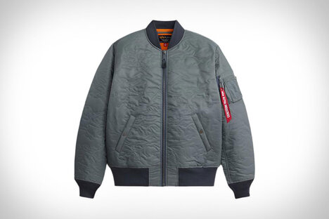 Alpha Industries Camo Quilted MA-1 Bomber Jacket Alpha Industries Camo Quilted MA-1 Bomber Jacket