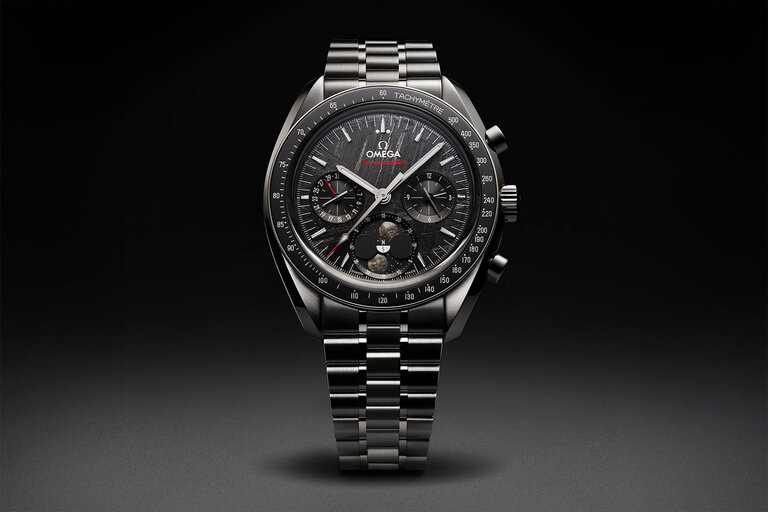 OMEGA Speedmaster Moonphase Meteorite Watch